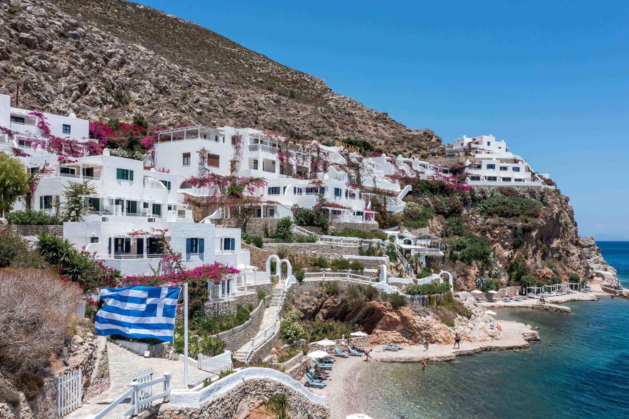 Ilidi Rock Aparthotel Livadia  Exteriör bild